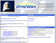 Tablet Screenshot of orneveien.org